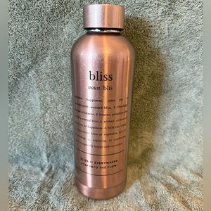 MyTagAlongs; Bliss Metallic Rose Gold Water Bottle